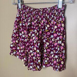 PINK Victoria's Secret Floral PJ Shorts